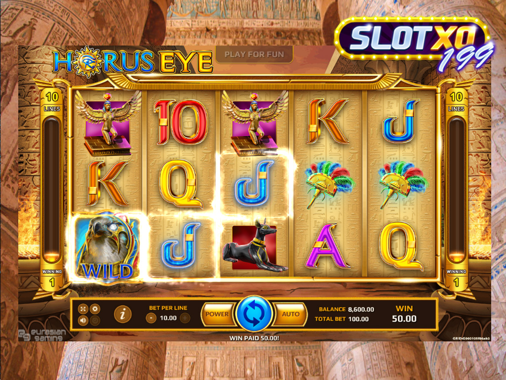 slotxo เกมส์สล็อต horus eye สล็อต สล็อตออนไลน์
